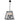 Creswick Vintage Lantern Look Pendant Matt Black - 4 Light Square - in2 Lighting Australia