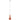 Duomo Pendants - Duomo Red Crackled Glass Pendant - in2 Lighting Australia