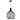 Gabbia 1 Light Dark Timber Look 45cm Pendant - in2 Lighting Australia