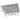 Katie Square Flush Mount Chandelier - Chrome - Large - in2 Lighting Australia