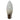 LED Globe 4Watt B22 Candle Frosted Warm White 4000K - in2 Lighting Australia
