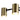 PELO Matte Black and Satin Brass Pendant Light - 6 Light ** New Arrival ** - in2 Lighting Australia