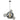 PLANET - Vintage Industrial Glass Pendants - Replica Jeremy Pyles - Grey/Chrome - in2 Lighting Australia