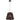 SORRENTO - Bamboo Wound Pendant - Chocolate - Large - in2 Lighting Australia